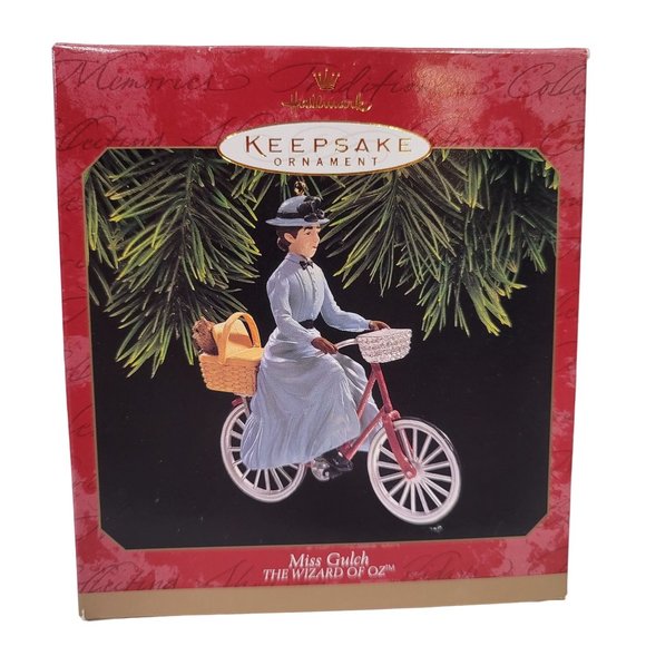 HALLMARK Miss Gulch Wizard of OZ 1997 Keepsake Ornament Handcrafted Collectible - Picture 4 of 4